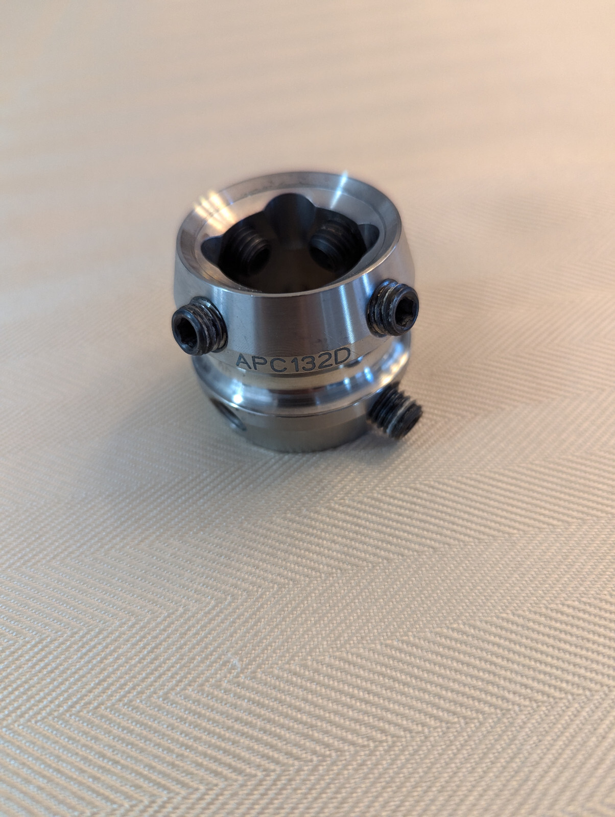 Various Prosthetic Leg Components Adapters Parts (seven pieces)