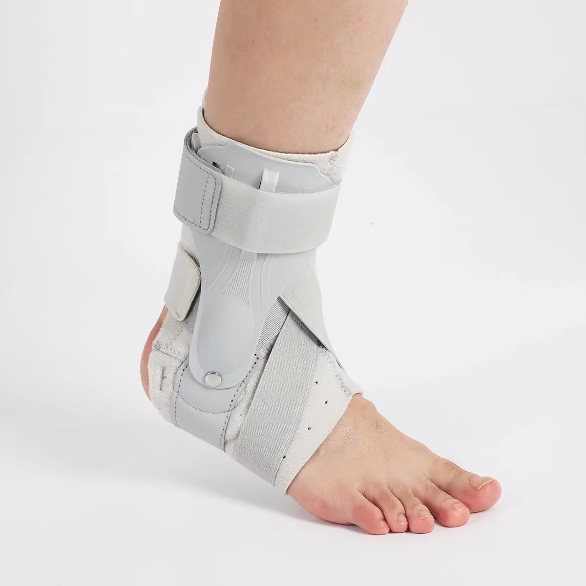 Ankle Brace-Stirrup Ankle Splint- Adjustable Rigid Stabilizer for Sprains Tendon