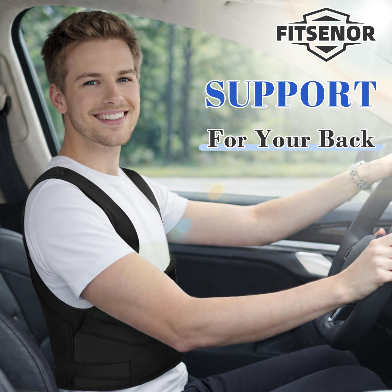 Posture Corrector for and Men, Lightweight Back for Neck, Shoulder & Upper Ba…