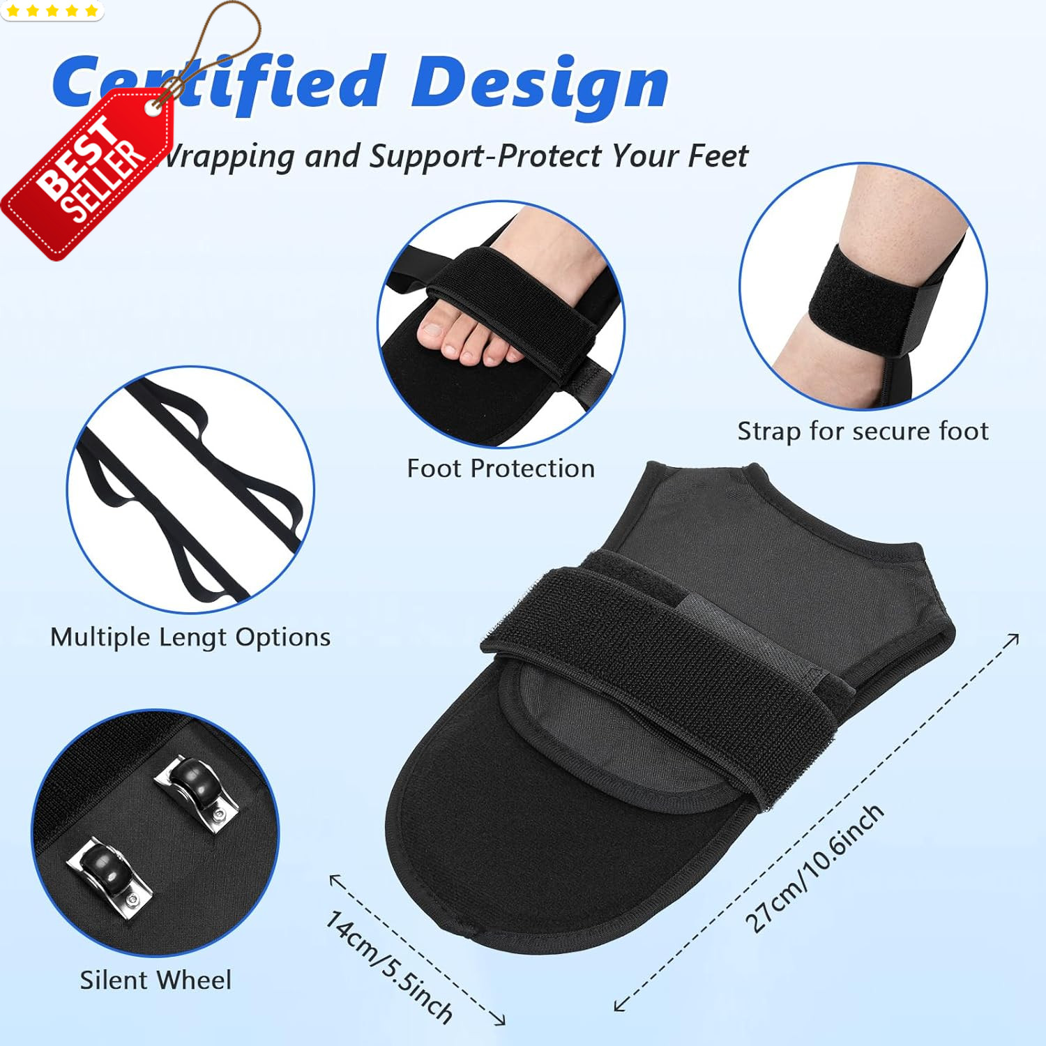 Knee Glider Knee Replacement Recovery Aid Physical Therapy Rehab Equipment – US
