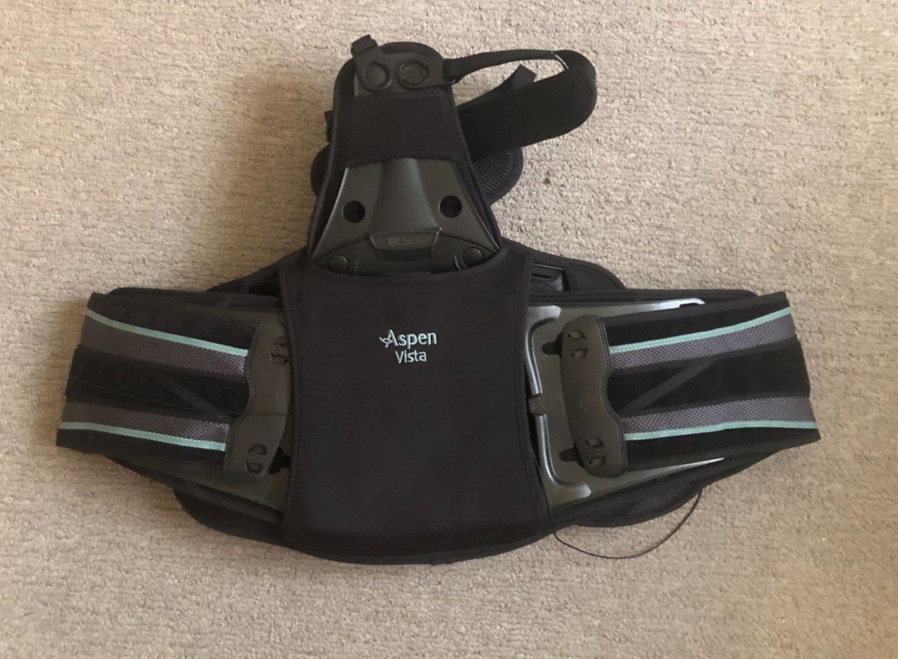 Aspen Vista TLSO 464 Adjustable Back Support Brace Size Lg -XXL Spine Support