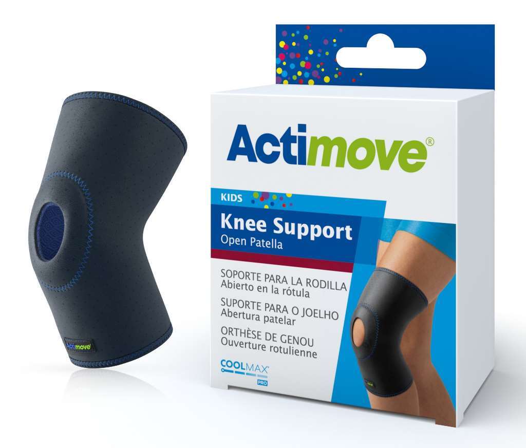 Actimove Kids Knee Support Open Patella Pediatric Navy