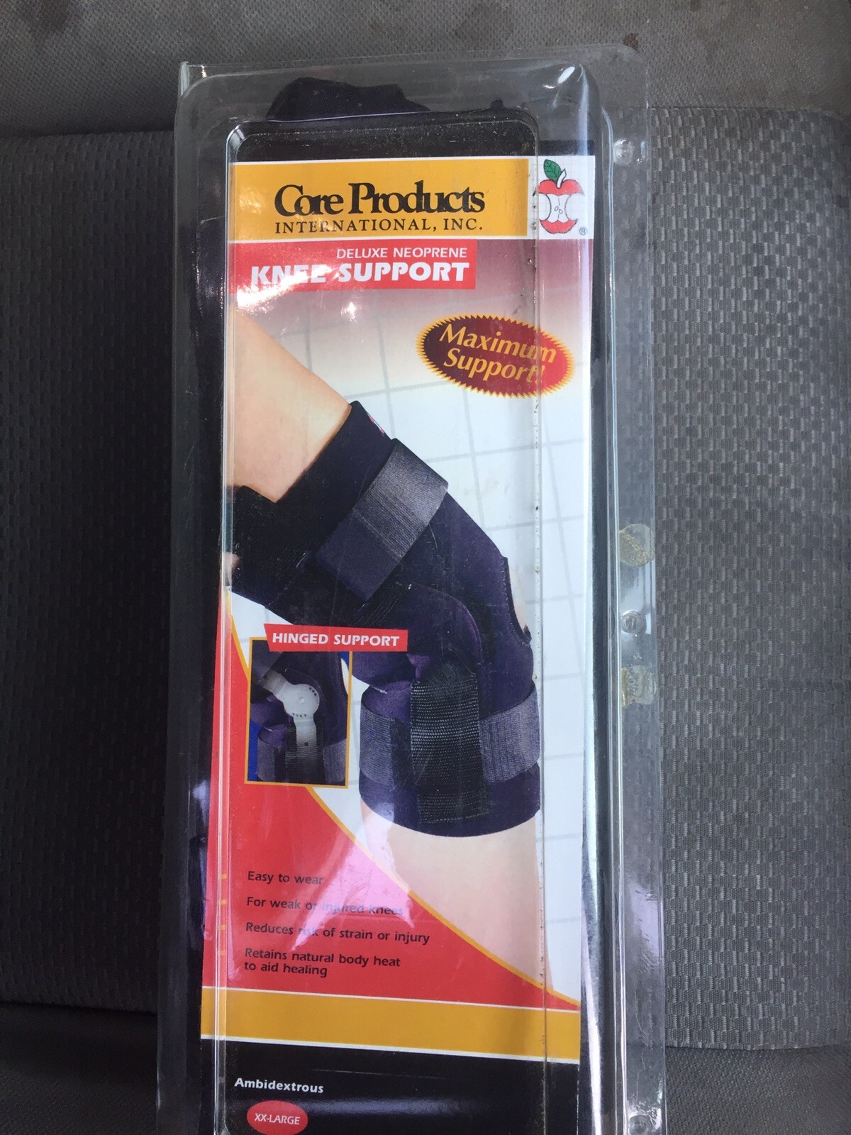 N.I.P. Deluxe Neoprene Hinged Core Products 6400 Size 2XL 18” Plus Knee Support