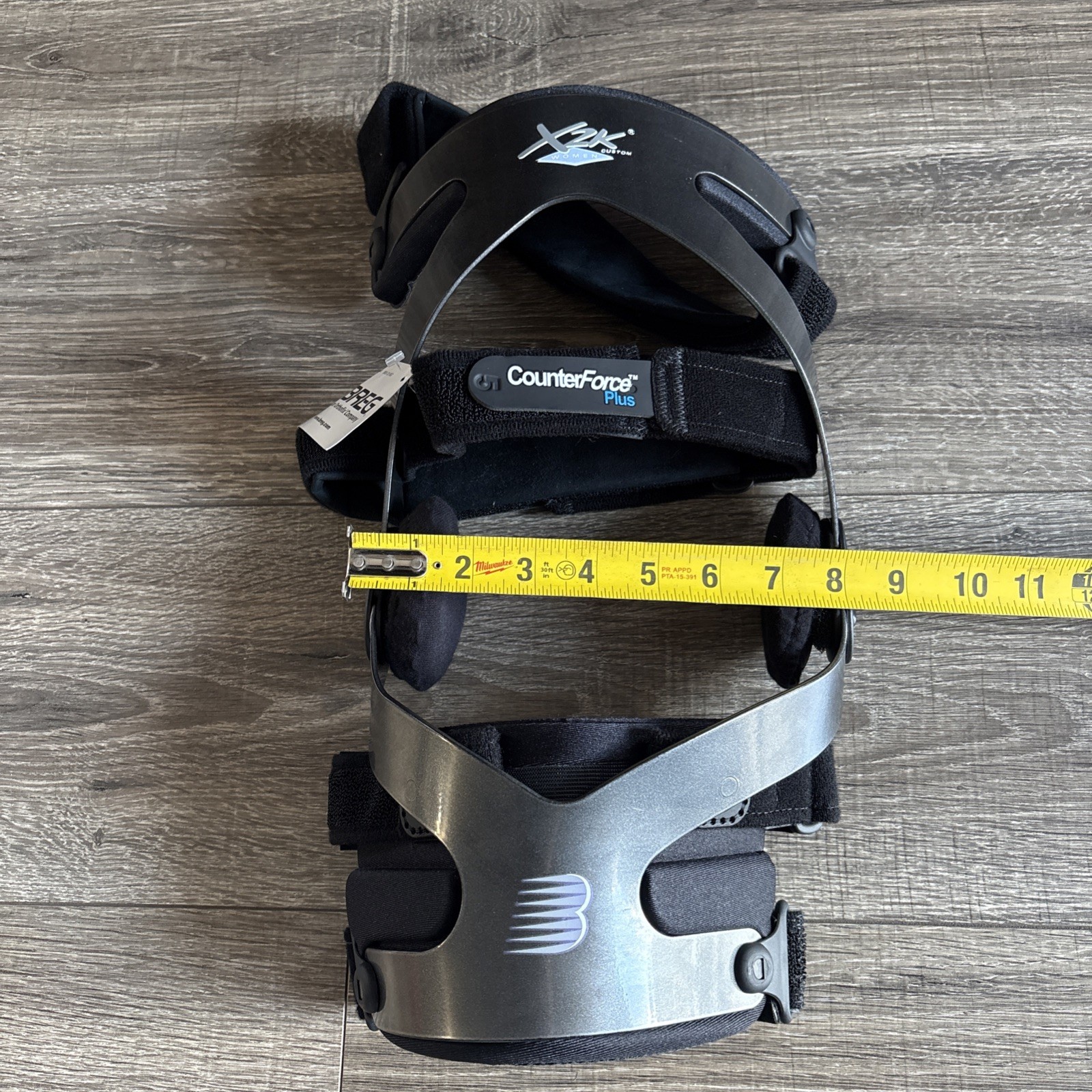 Breg X2K Women’s Black RIGHT Knee Brace NWT L/XL