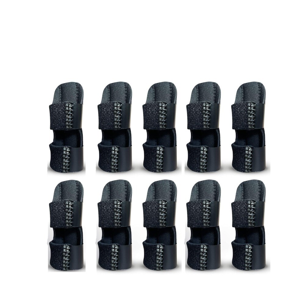 FOSVBEY 5-15pcs Trigger Finger Splints/Brace Knuckle Immobilization Pain Relief