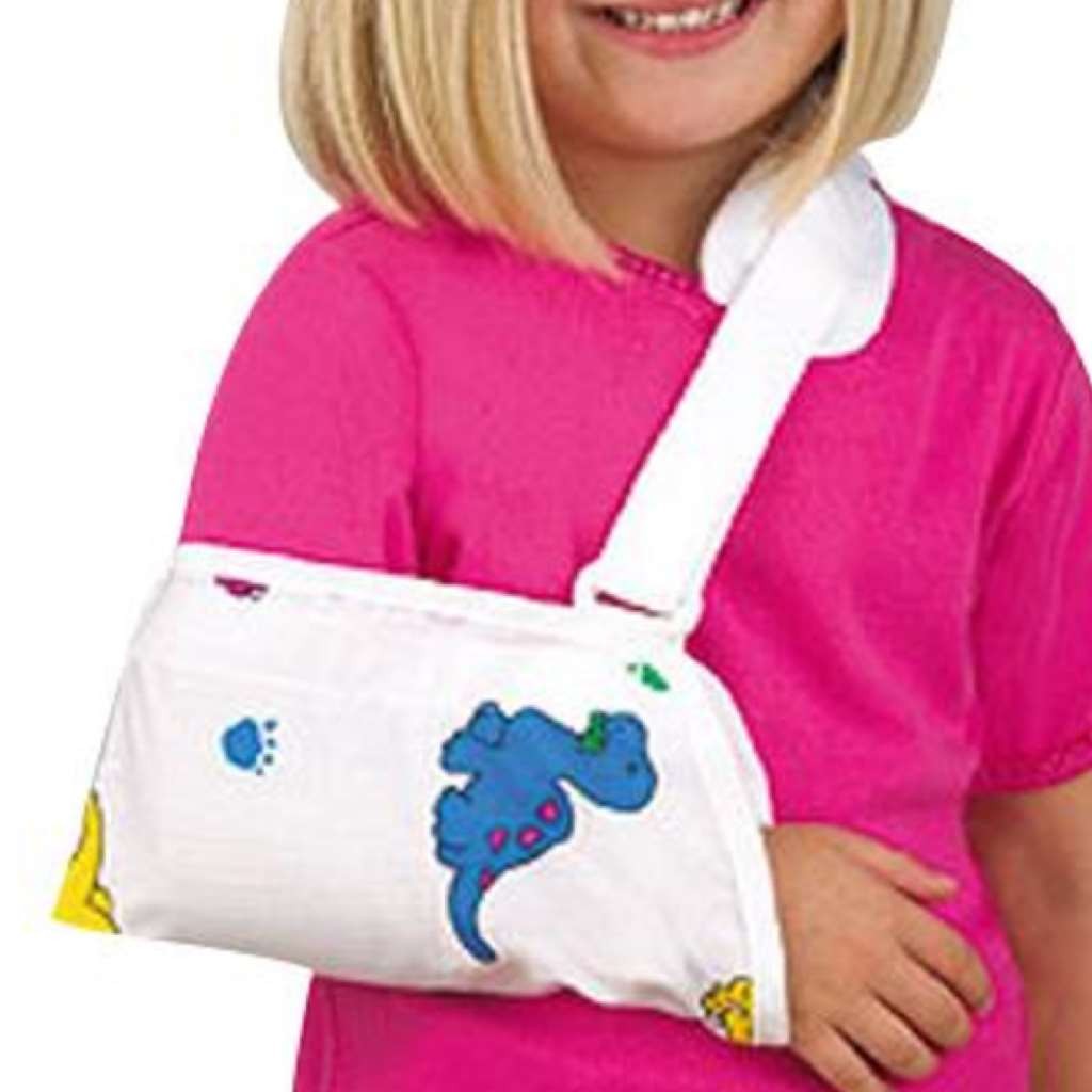 FLA Orthopedics For Kids Pediatric Size Universal Arm Sling Print