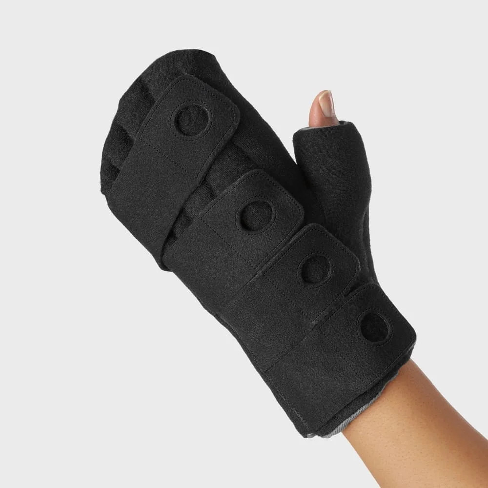 L& R Solaris Tribute Wrap Glove Left Large (Black)
