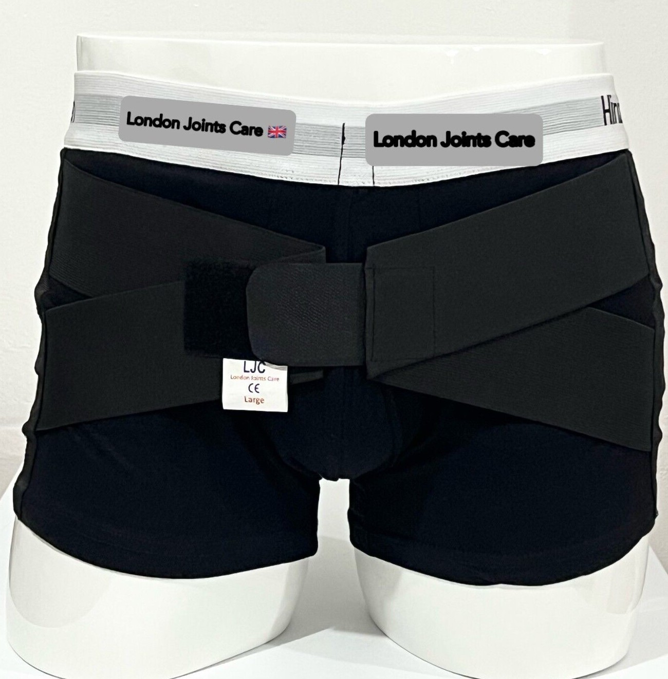 Hernia Support Underwear Inguinal Truss Boxer shorts pants Removable pads NHS UK