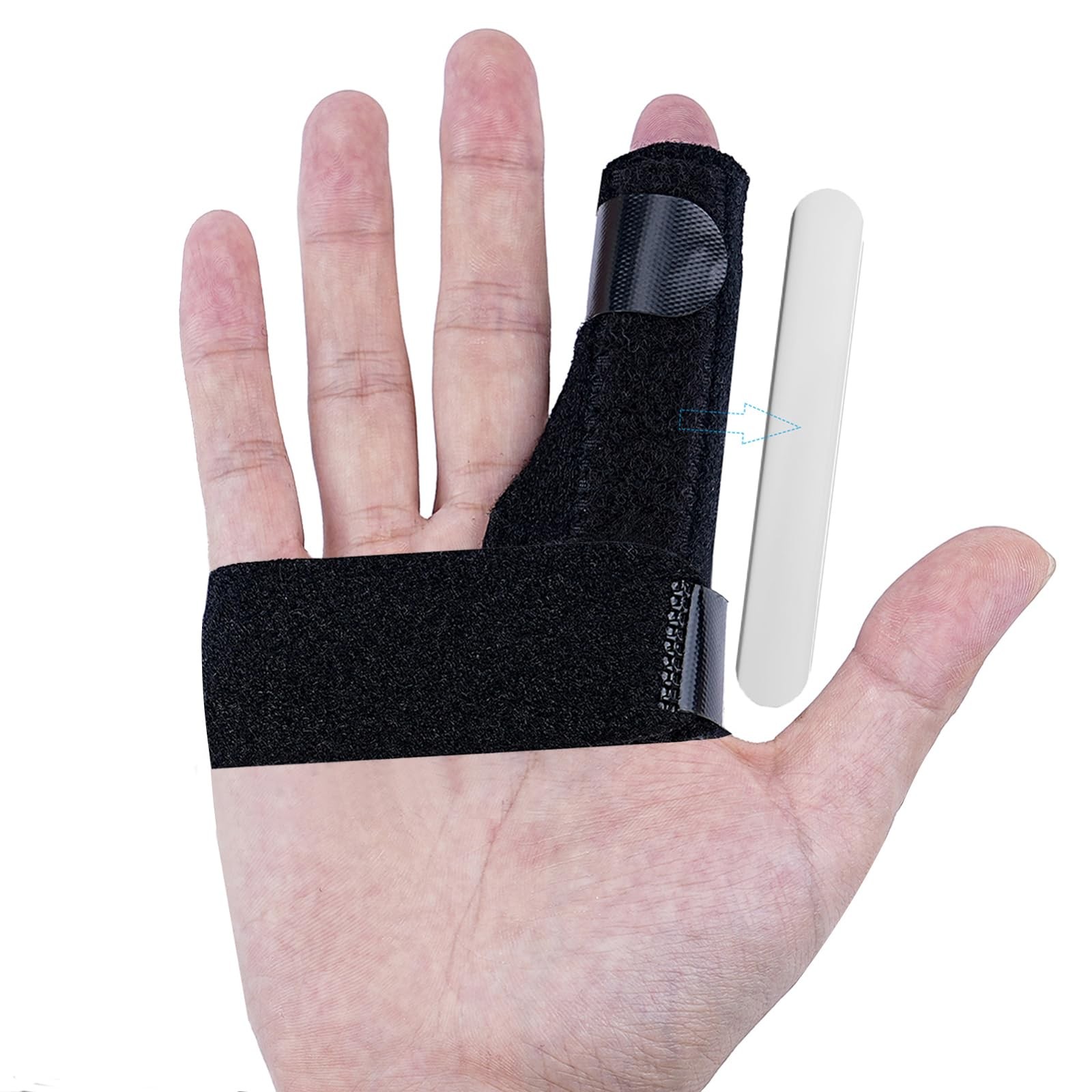 QiiMyyo Trigger Finger Splint,Finger Brace Support Stabilizer for Arthritis, …
