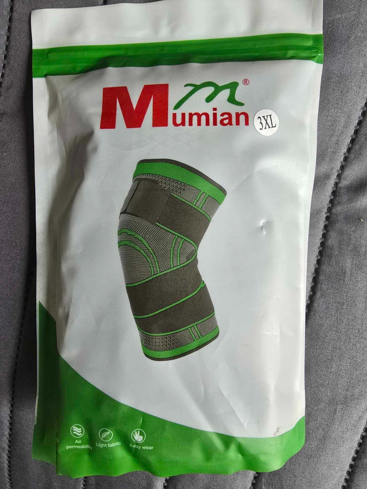 Mumian Knee Brace Compression Sleeve Support 3XL