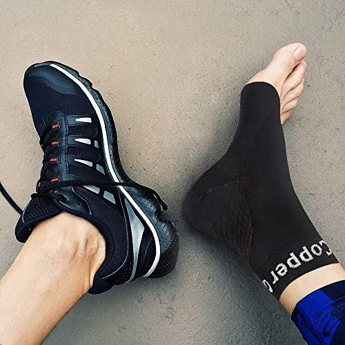 Recovery Foot Sleeves – Ankle and Plantar Fasciitis Support Large (1 Pair)