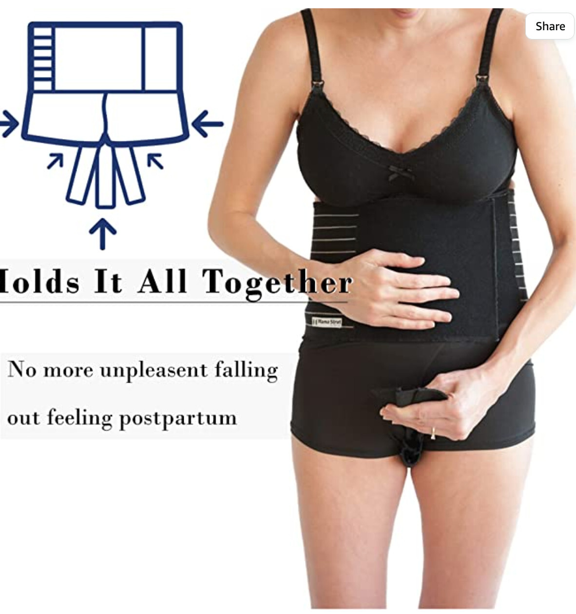 Mama Strut by Pelv-ice Post Partum Support. Size Small. NEW IN PACKAGE 