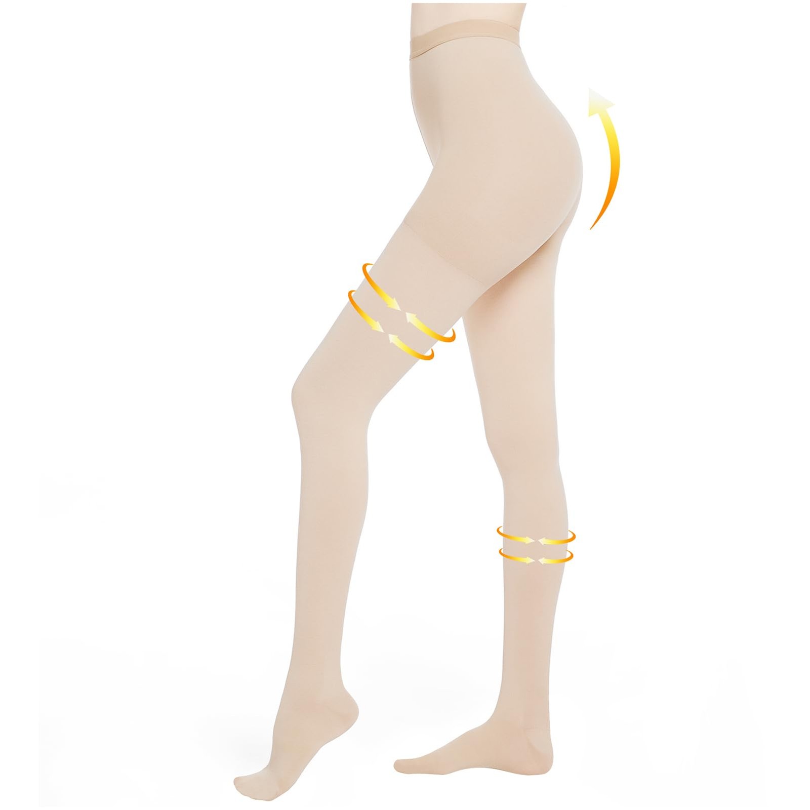 Medical Compression Pantyhose for Women Men, 20-30 mmHg Graduated Compression…