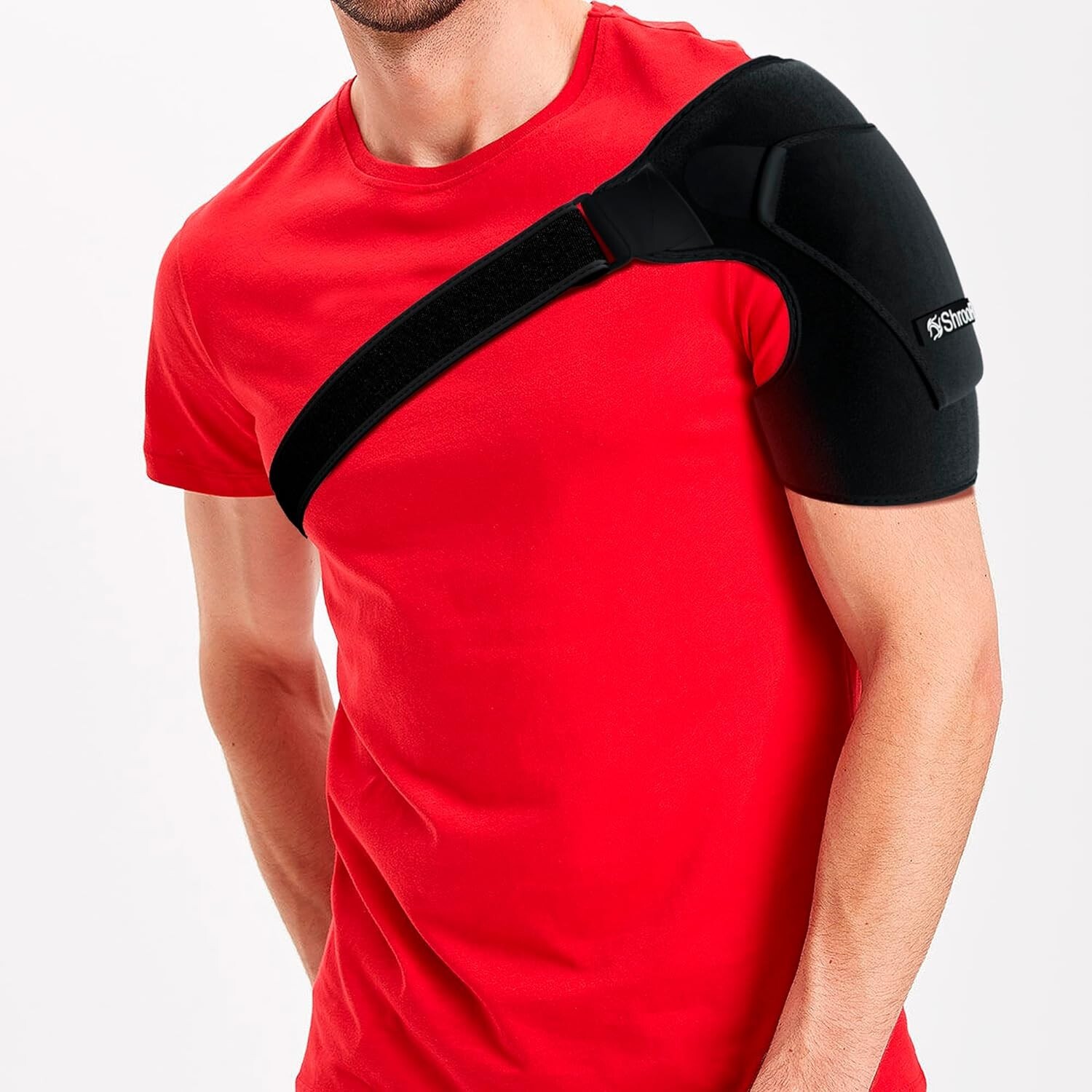 Shoulder Brace for Men and Women – Rotator Cuff Support Brace With Ice Pack