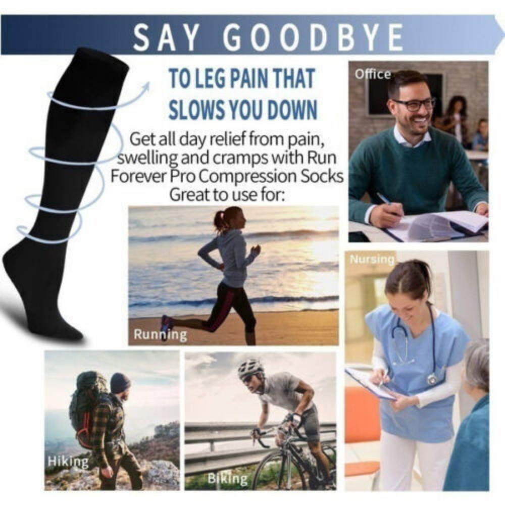 Compression Athletic Socks Protection Basketball Football Socks for Four Seasons