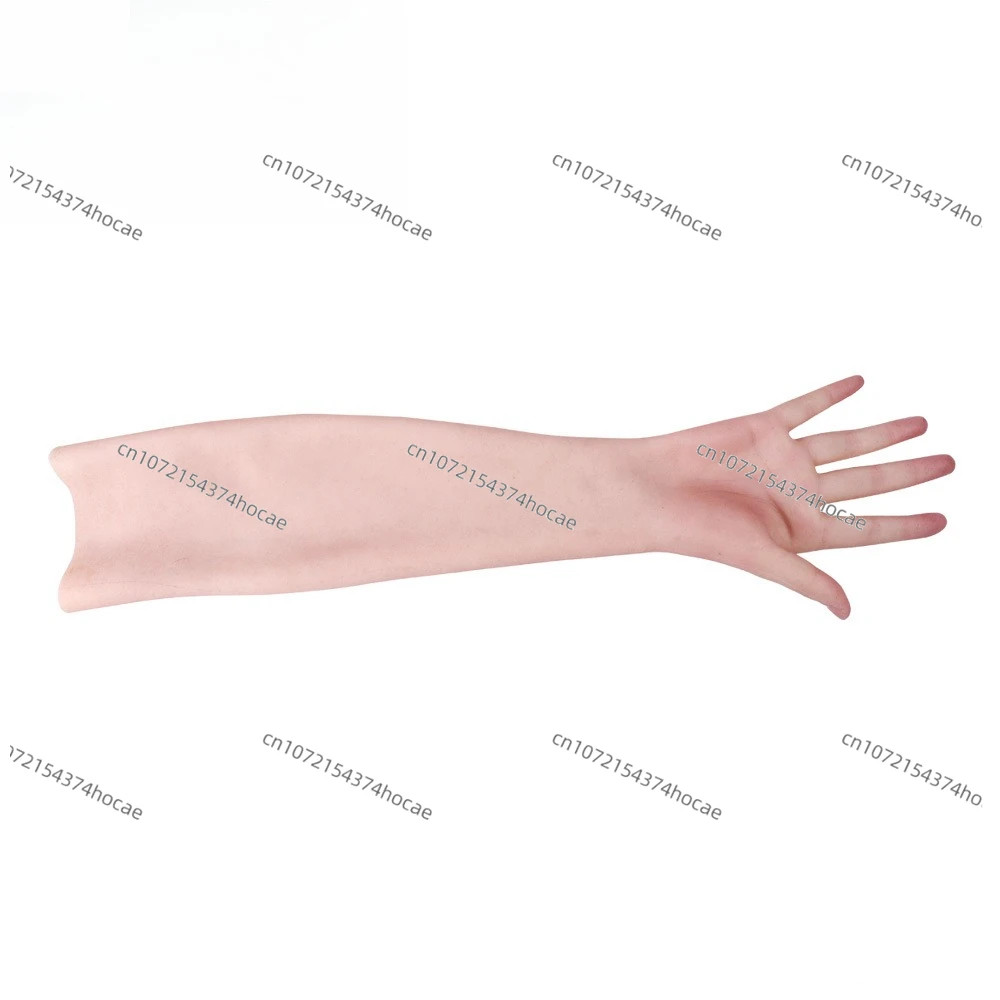 Silicone Prosthesis Hand Sleeve Highly Simulated Skin Artificial Arm Cover Scars