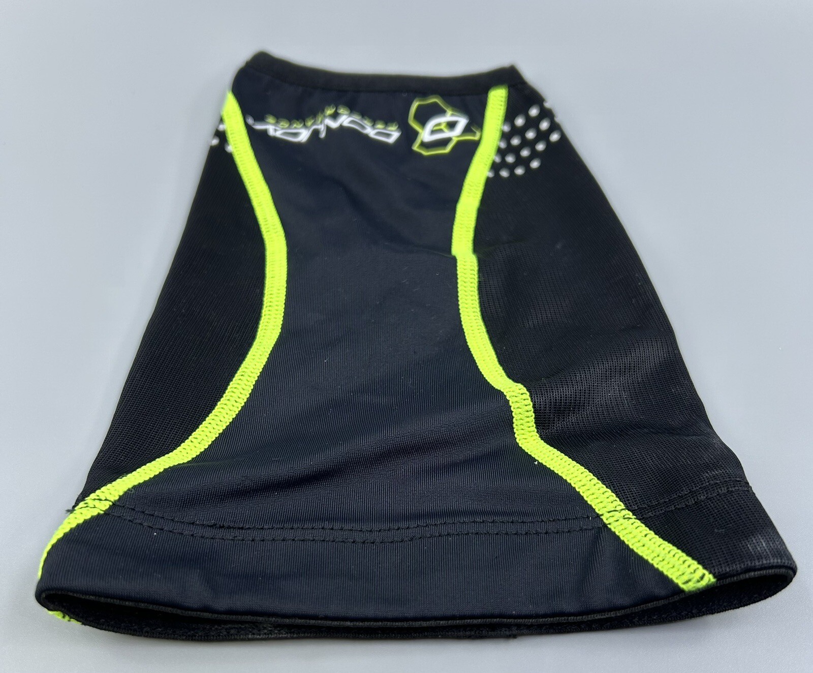 DonJoy Performance Knee Brace Short Undersleeve Size Small Black Slime Green
