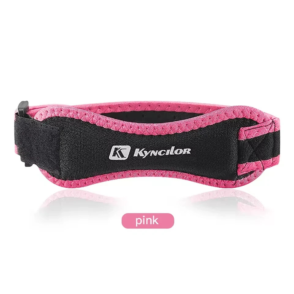 Adjustable Knee Patellar Tendon Support Strap Compression Brace for Sports Runni