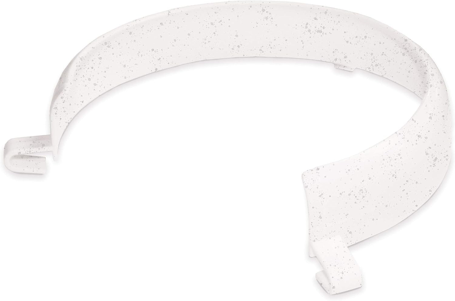 White Clip-on Food Guard for 9 – 10 Inch Plates