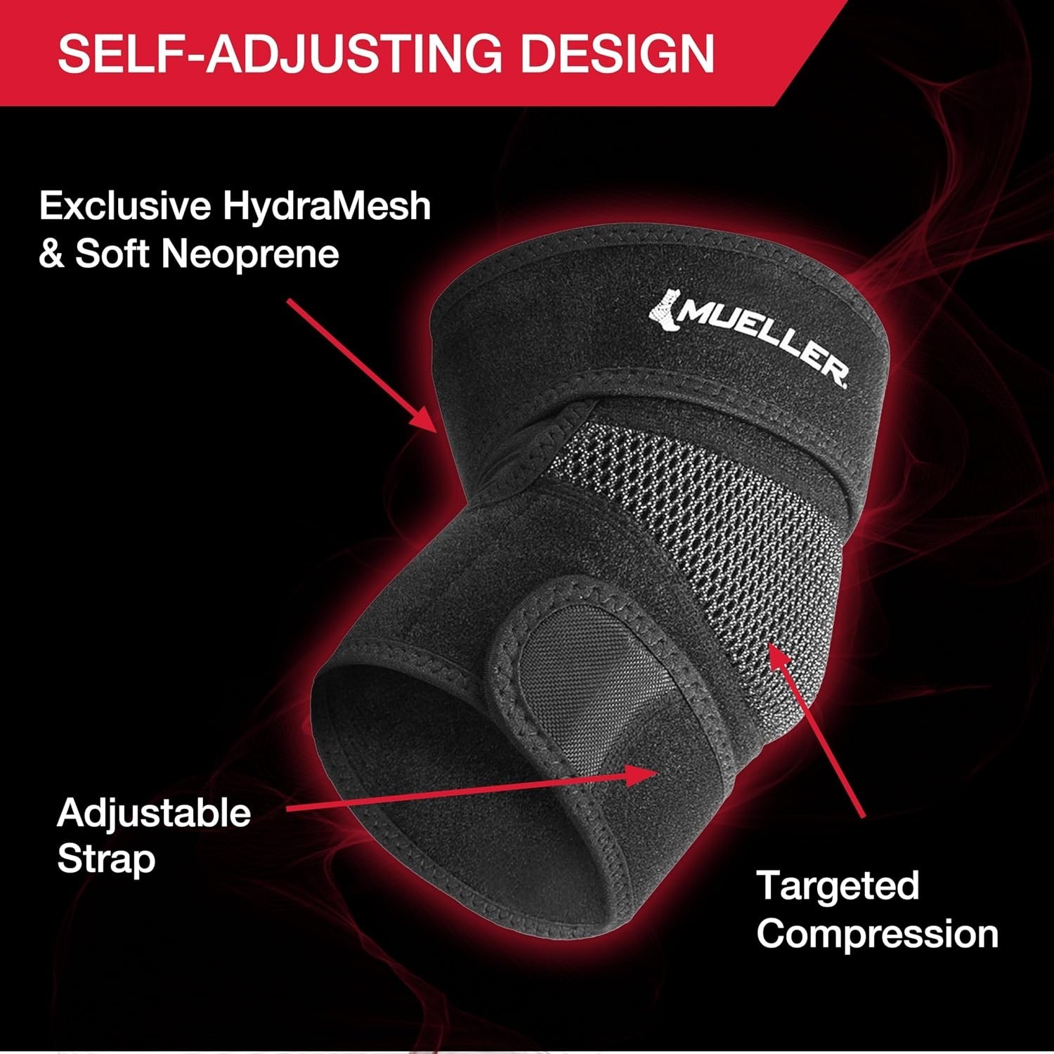 Sports Medicine Adjustable Elbow Brace, Elbow Pain Relief Support Sleeve for …