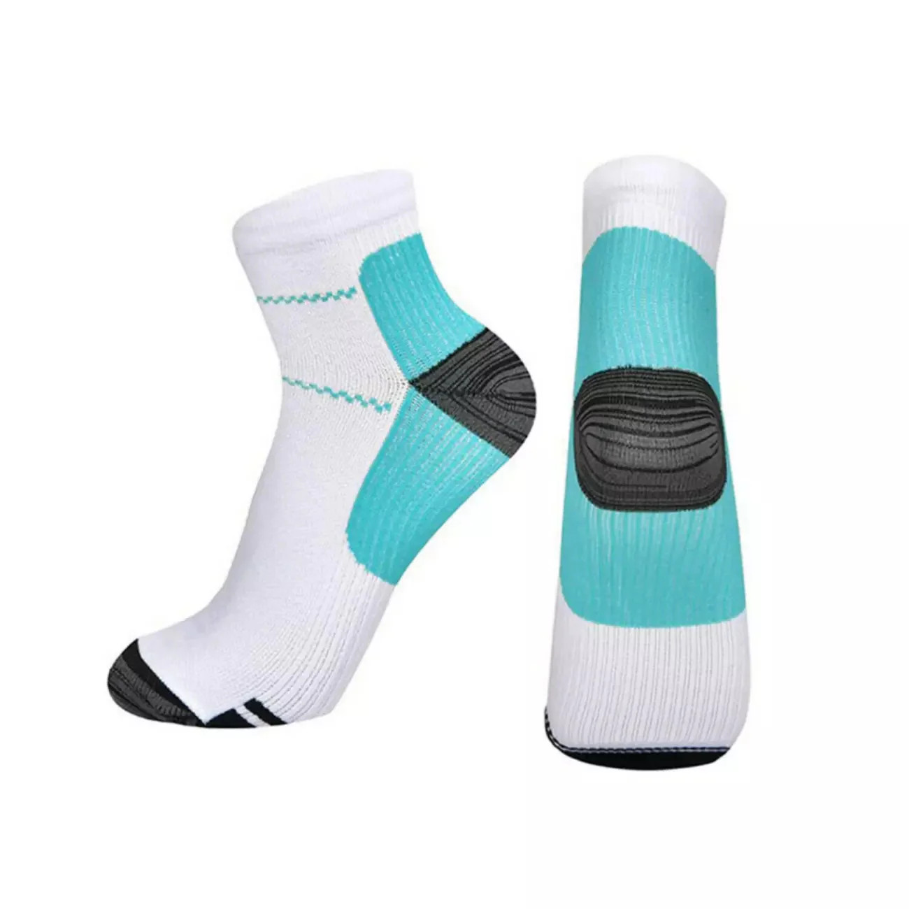 Compression Socks for Plantar Fasciitis Support – 1 to 5 Pairs for Men & Women