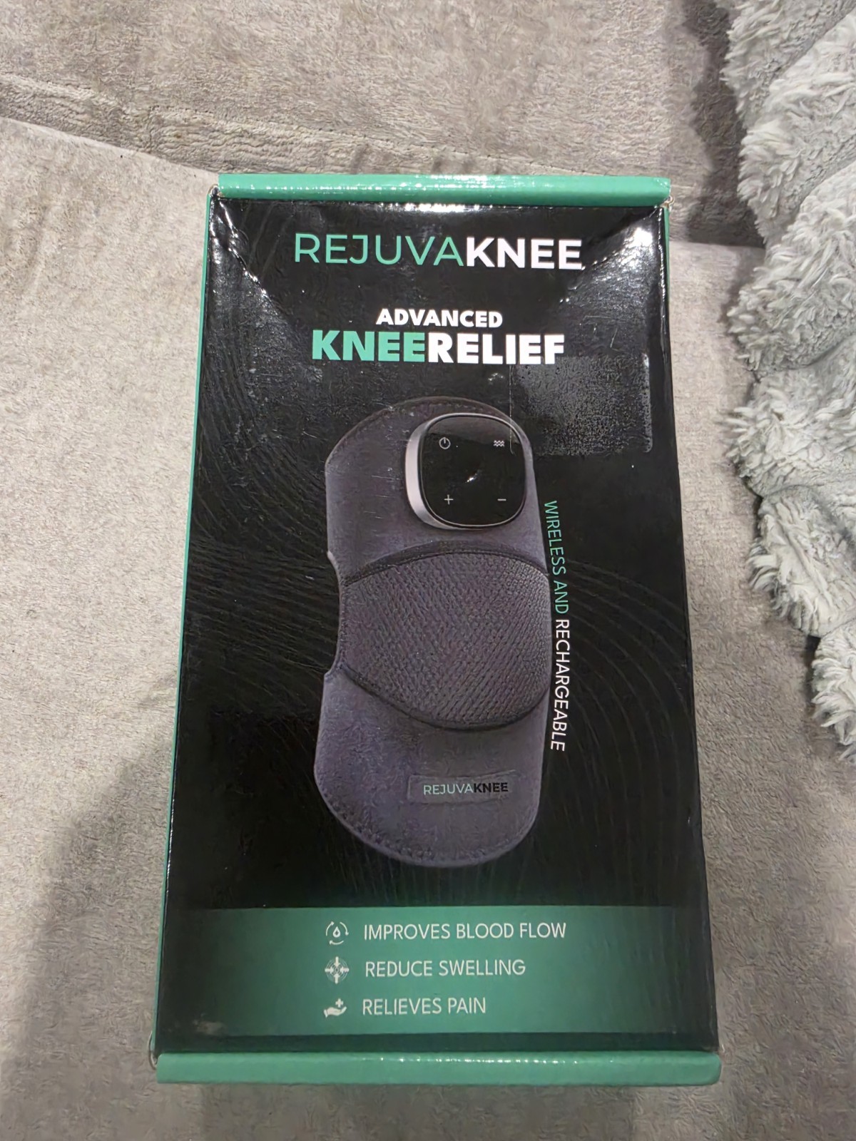 Rejuvaknee Advanced Knee Relief Kneepad Wireless And Rechargeable