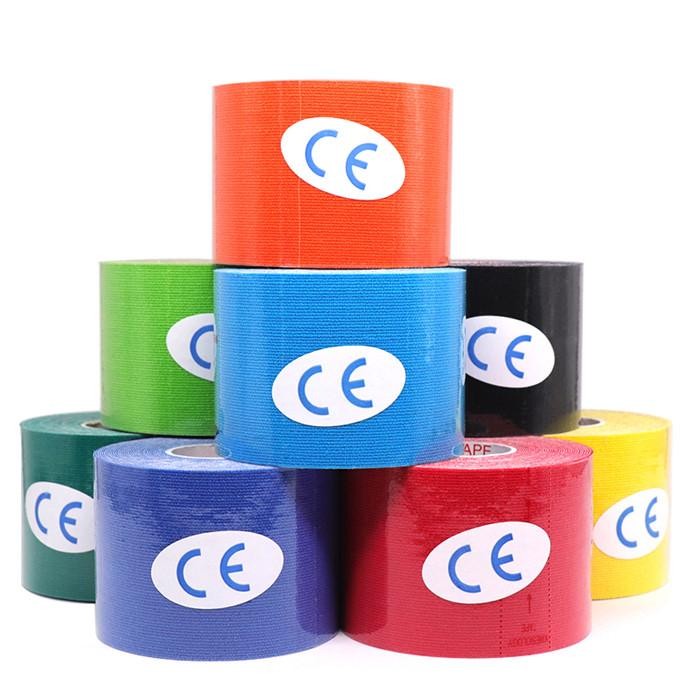 5-size Waterproof Kinesiology Tape – Elastic Athletic Bands for Sports Recovery,
