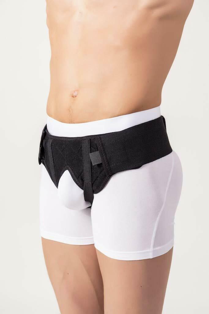 Inguinal Hernia Support Belt Double Truss Pads Special Foam Adjustable Elastic