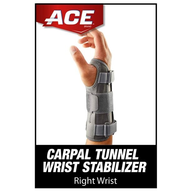 Ace Brand 207740 Deluxe Wrist Stabilizer with Adjustable Feature For Right Wrist