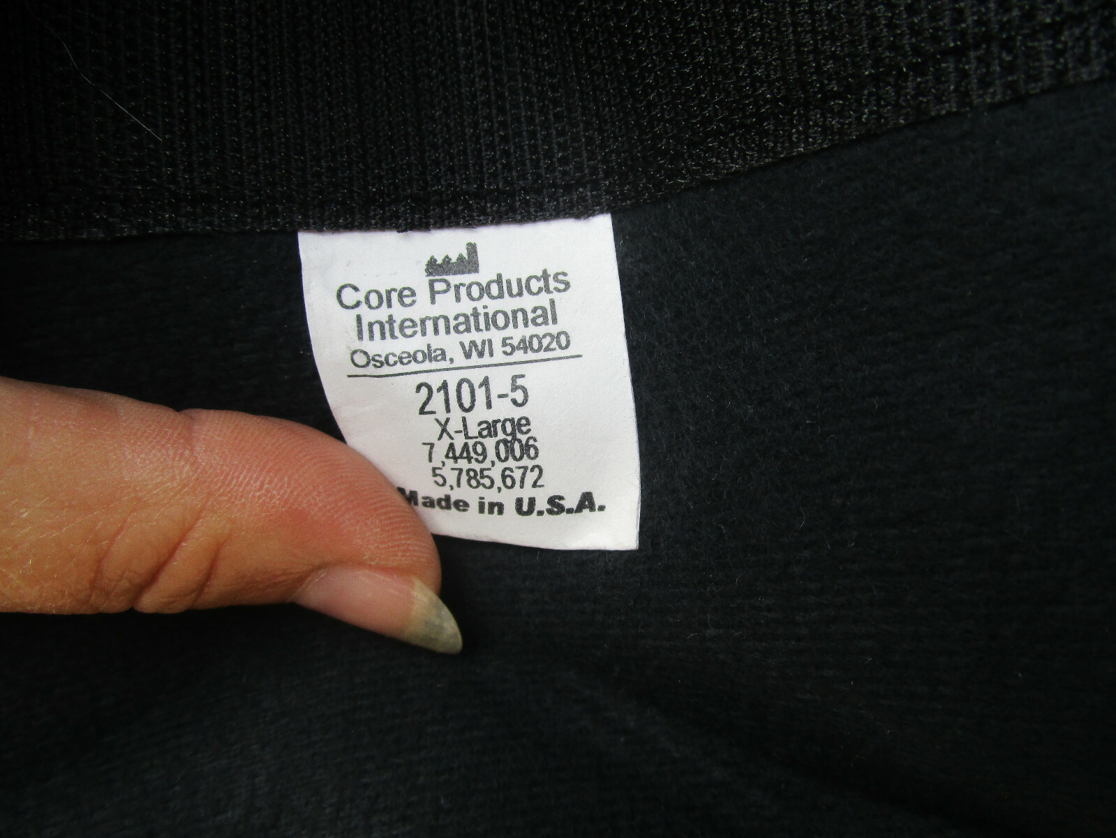 Core Products Medical Double Pull Lumbar Sacral Back Support Brace 2101-5