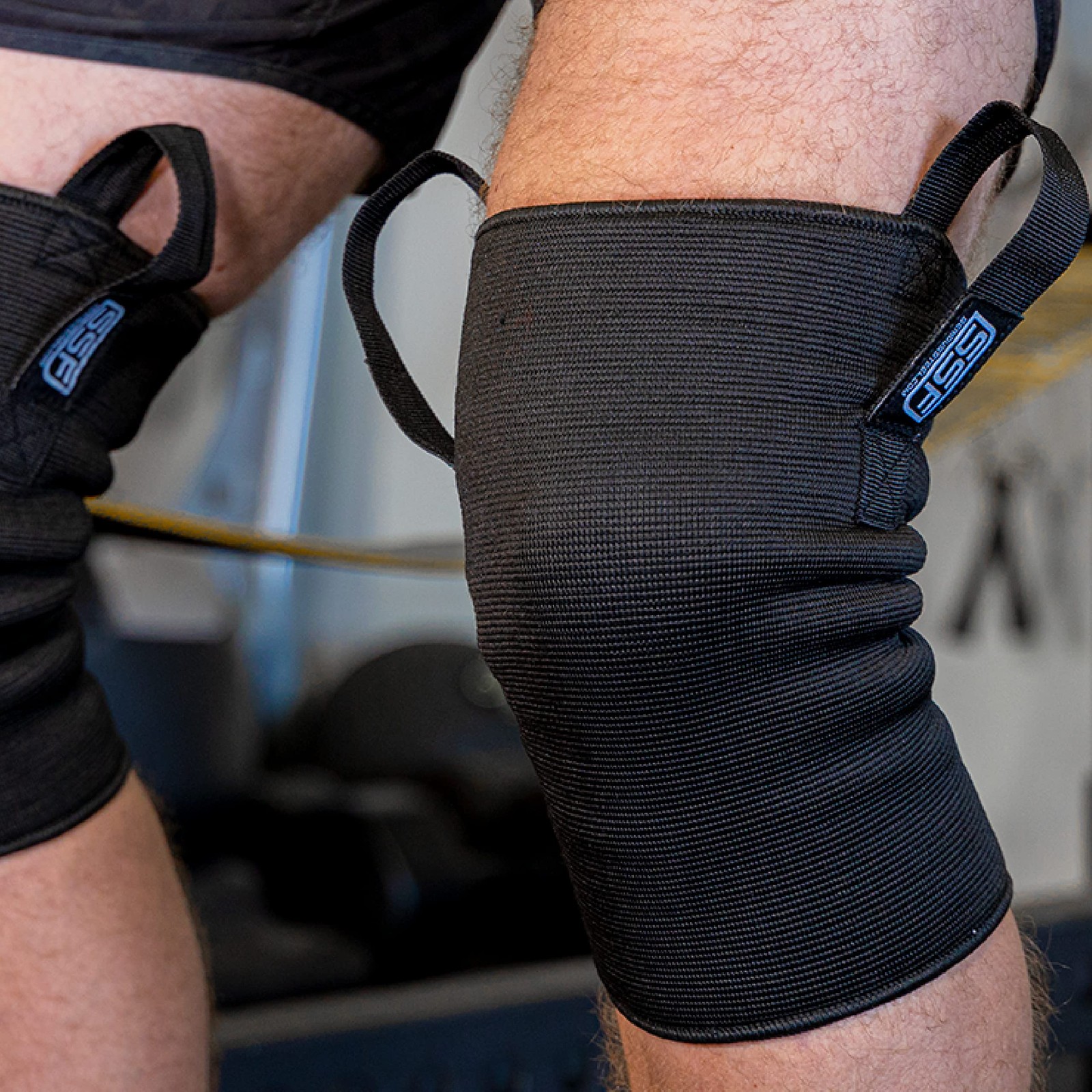 Serious Steel Fitness Knee Sleeves High Compression 3-Ply Easy On And Off