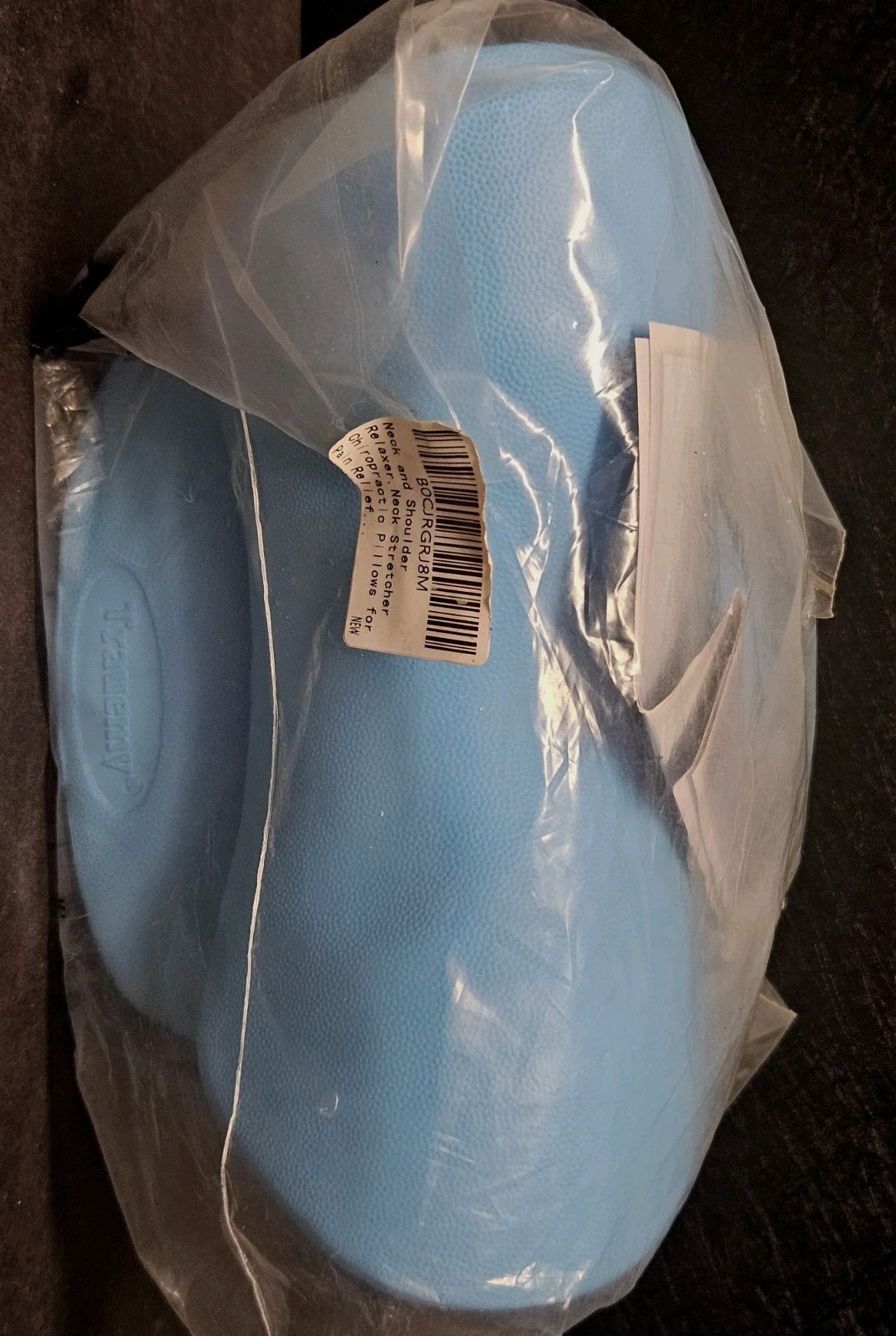 Trauemy Neck & Shoulder Relaxer, Neck Stretcher Chiropratic Pillow Pain Relief