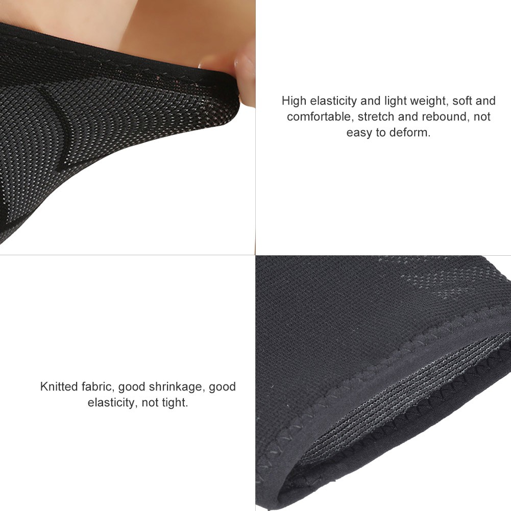 Unisex Nylon Knitting Elbow Guard Support Forcing Breathable Elastic Fitness CHU
