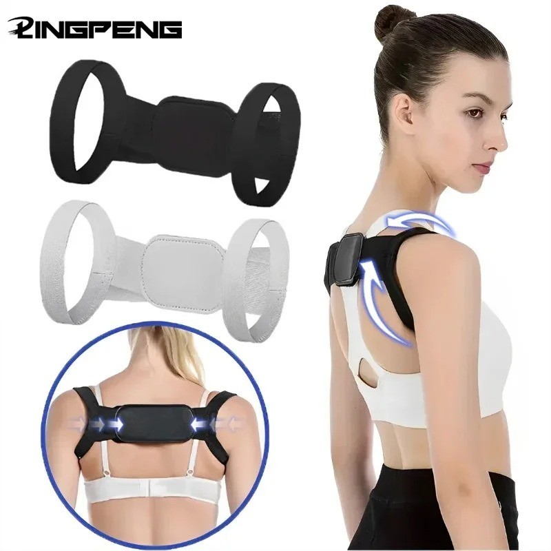 Adjustable Posture Corrector Back Support Shoulder Belt Rectify Straighten Corre