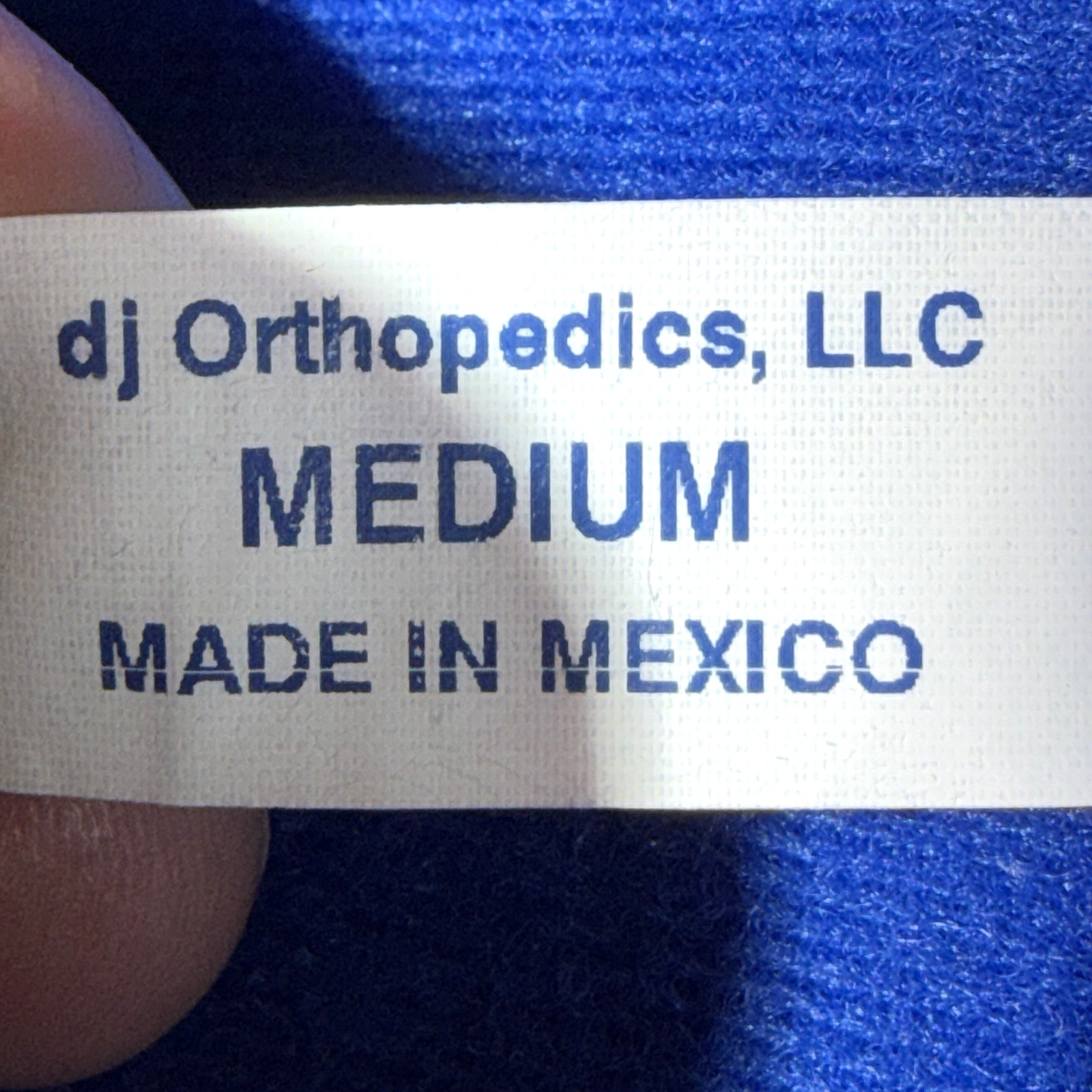 ProWedge DJO Orthopedics Post Op Offloading Shoe Boot Blue Medium