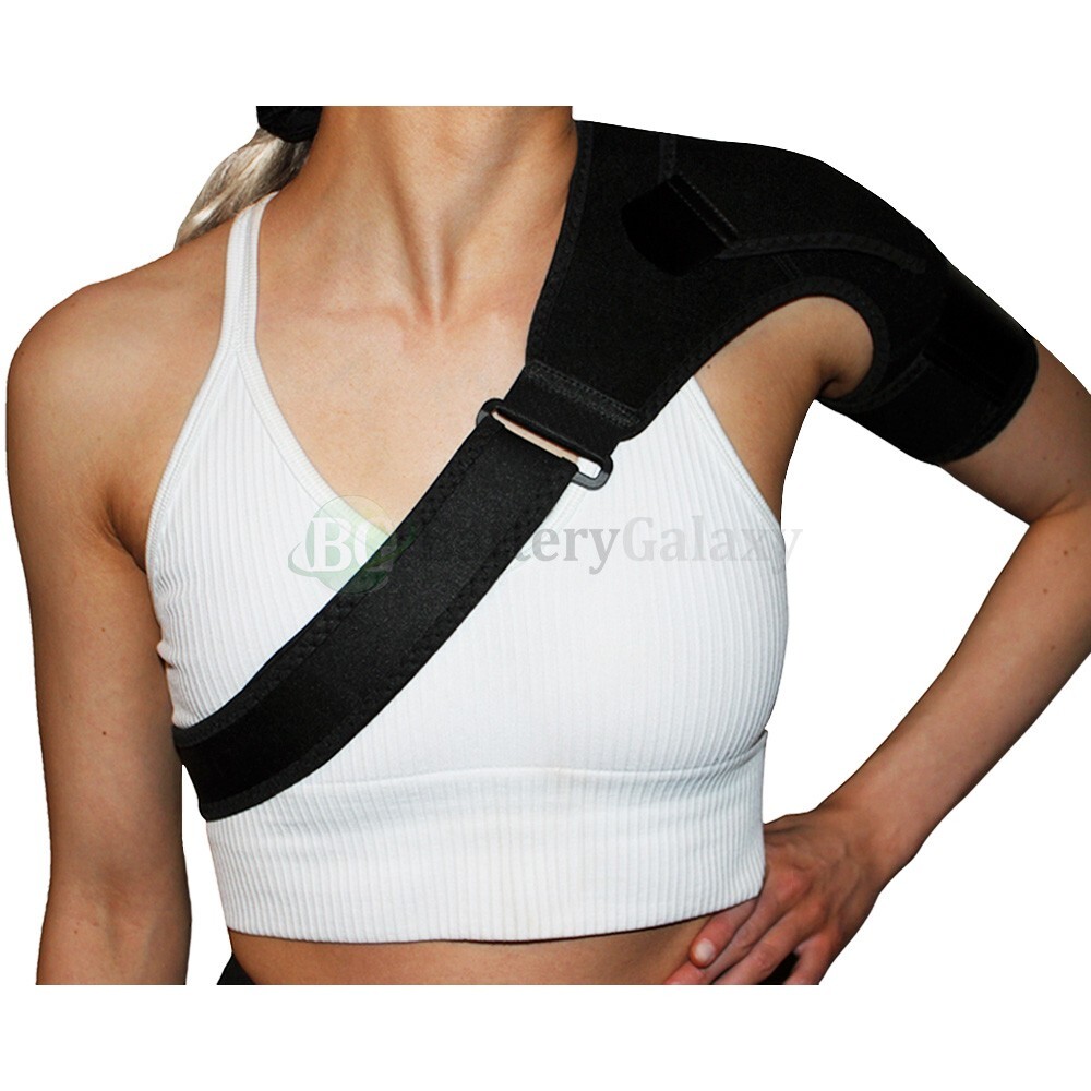 3X Shoulder Brace Rotator Cuff Pain Relief Support Adjustable Belt Sleeve Sprain