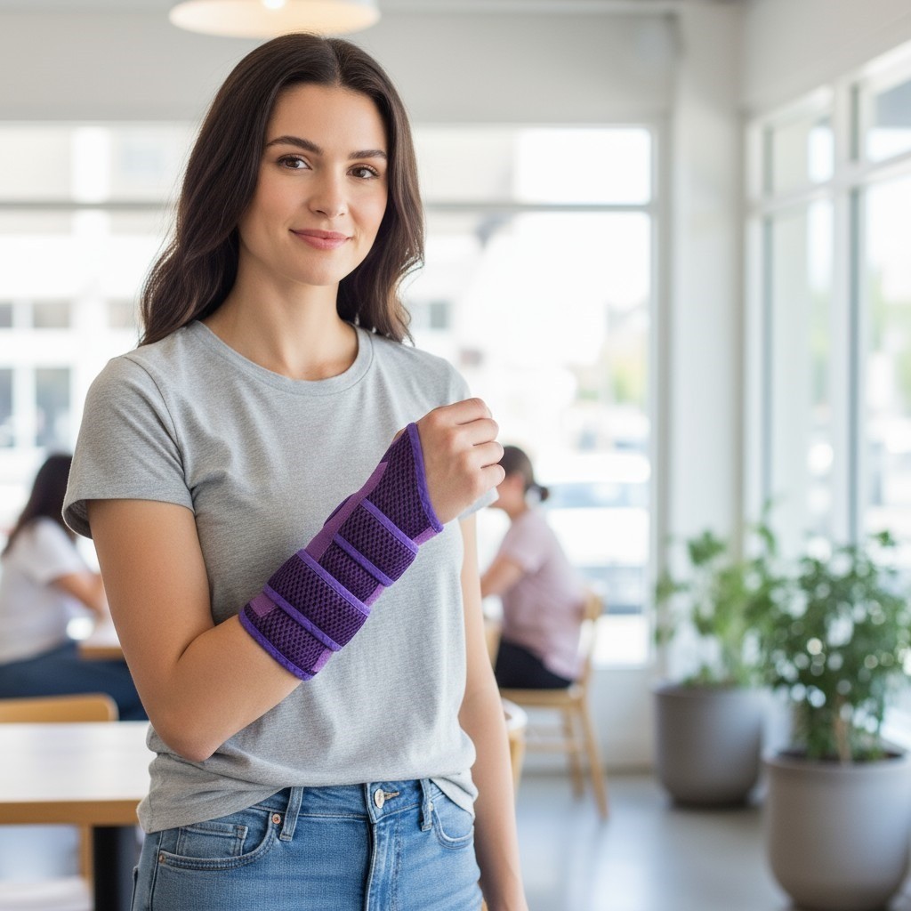 LTG PRO® Wrist Support Breathable Mesh Brace Splint Carpal Tunnel Strain Sprain