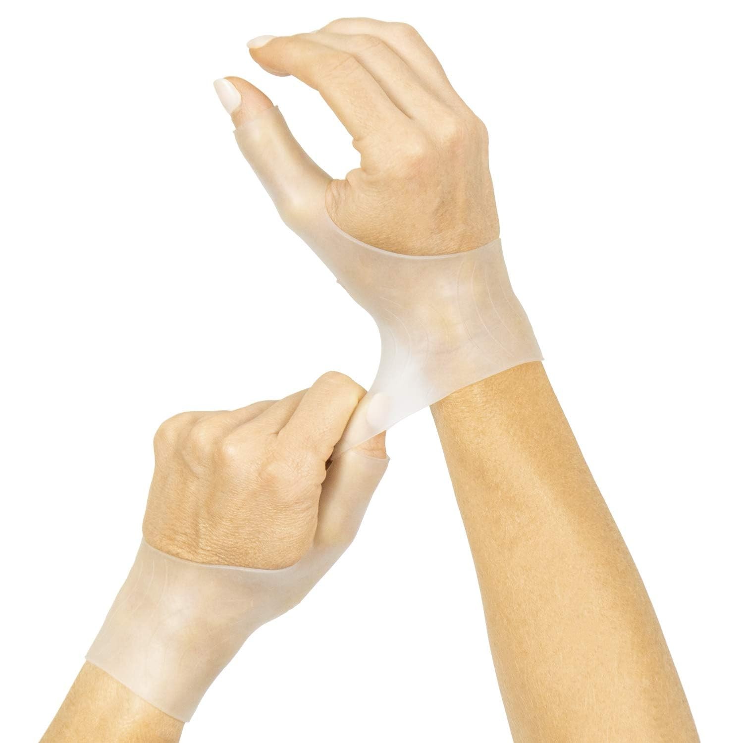 Gel Thumb Wrist Support (Pair) – Waterproof Wrist Brace – Hand Brace Cool Wrap f