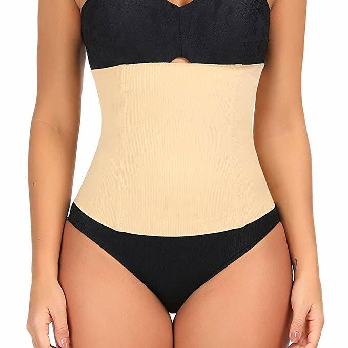 Womens High Waist Body Shaper Postpartum Belly Recovery Girdle Tummy Tuck Belts