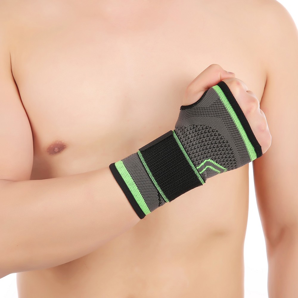 Wrist Support Sleeve Half-Finger Wrist Band Wrist Palm Support Brace Wrist ZHDD
