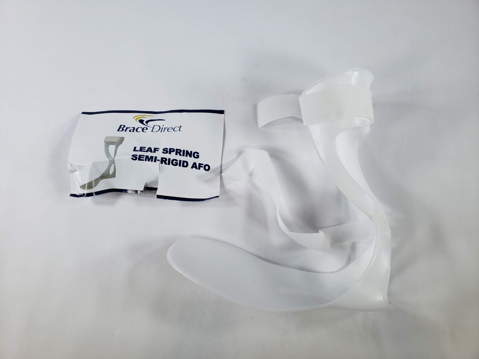 WITH DEFECTS – Leaf Spring Semi-Rigid AFO Support Brace Men’s Left Foot