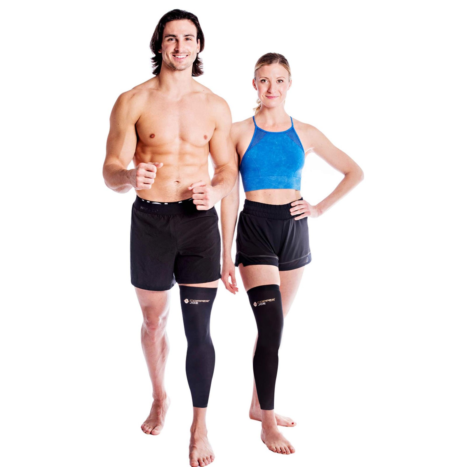 Full Leg Compression Sleeve – Ultimate Copper Infused, Support for Knee, Thig…