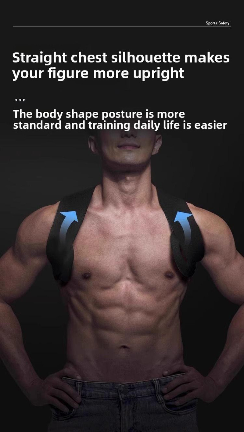 Adjustable Shoulder Support Straps for Weight Training Gym Fitness Exercise