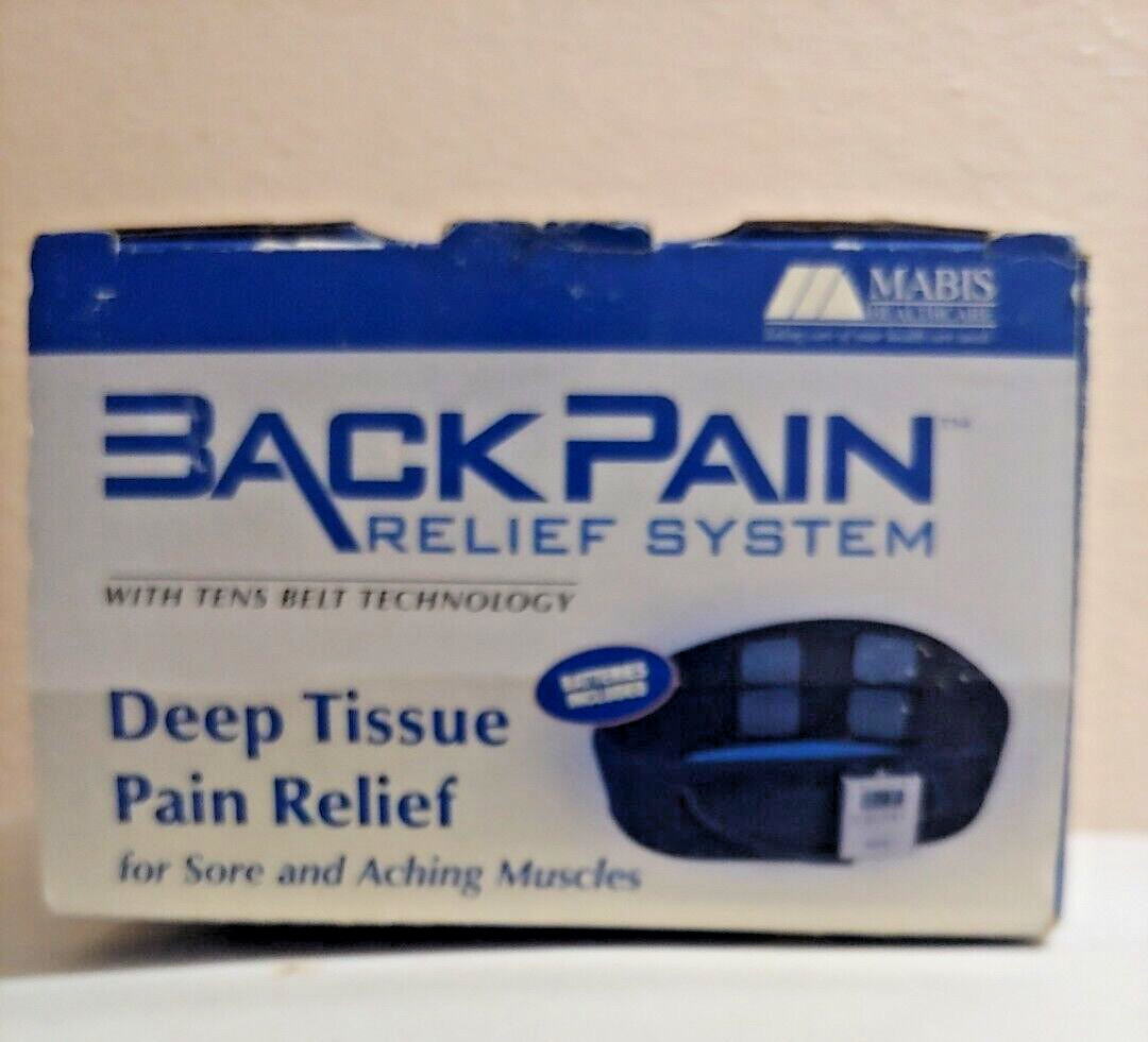Mabis Back Pain Relief System With Tens Belt Technology