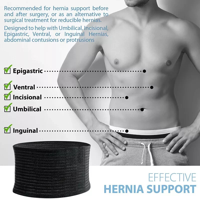 Umbilical Hernia Belt Hernia Support Brace With Hernia Pain Relief For Men