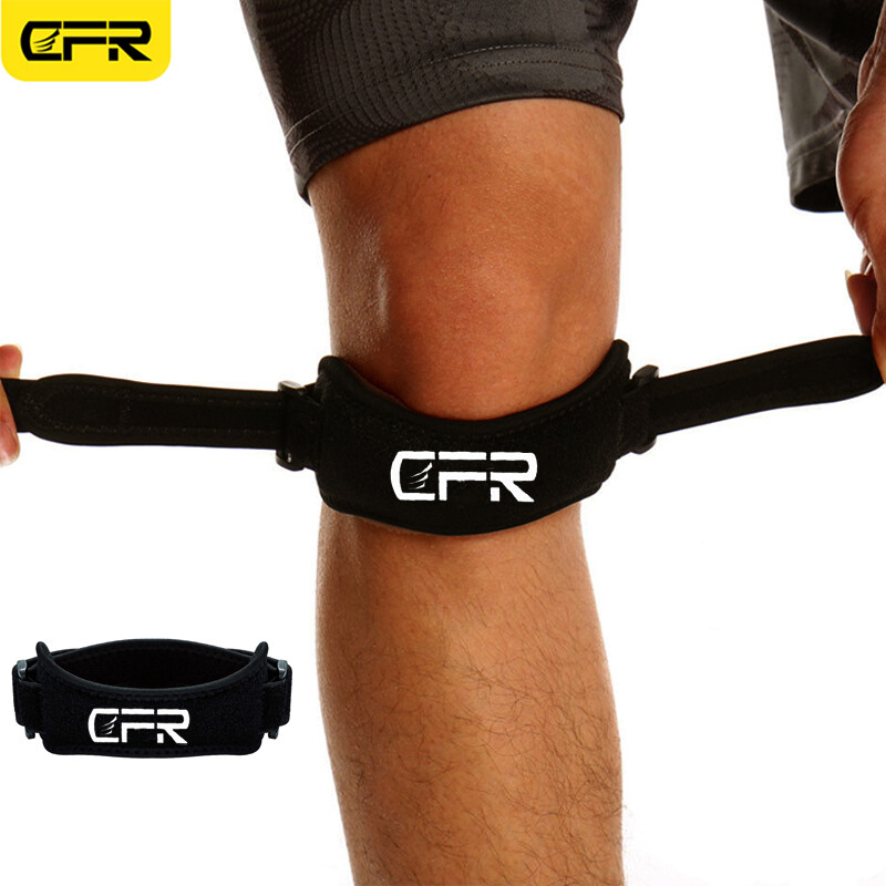 Compression Knee Support Strap Sleeve Brace Patella Gel Pad Stabilizer Sports US