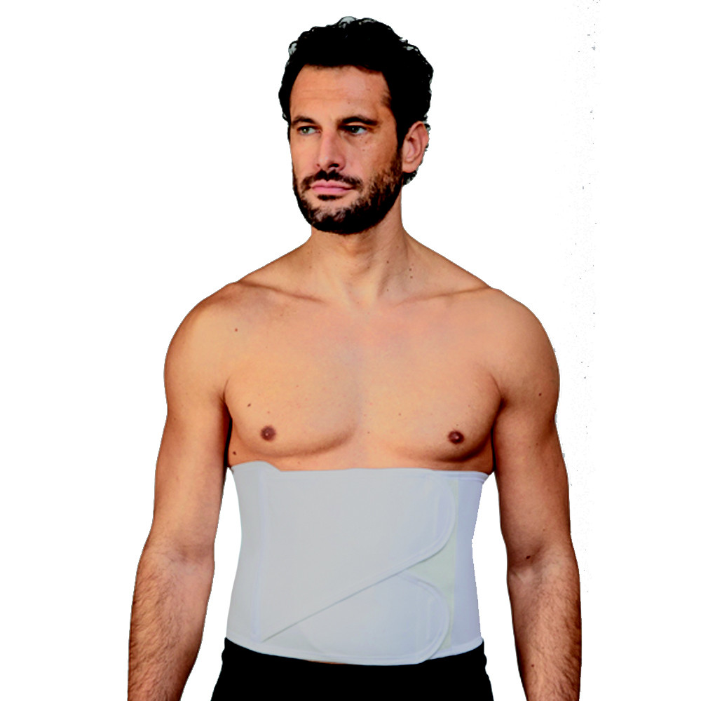 FGP Elastic Care Band Brace FPO-100G H 24cm Post Surgery Postpartum Grey