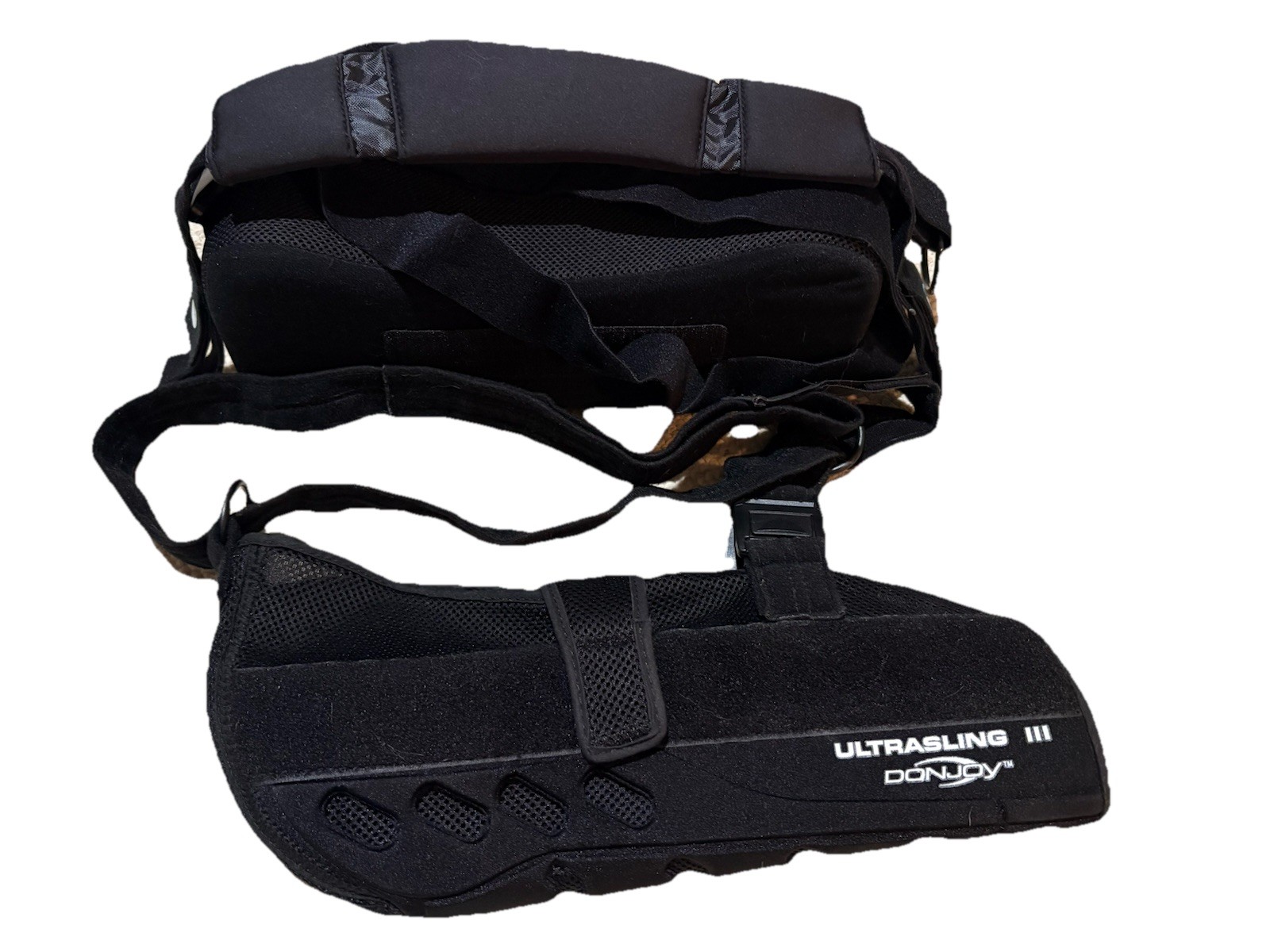 Donjoy Ultrasling III With Abduction Pillow Black Medium