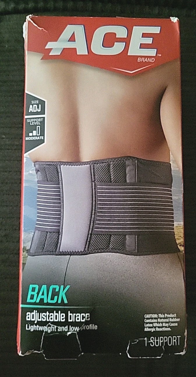 Ace Back Adjustable Brace ●READ