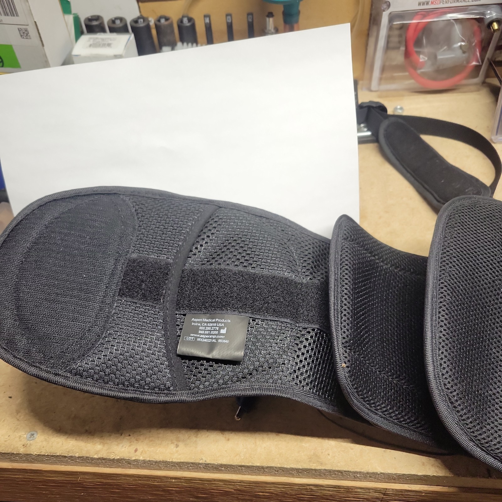 Aspen Vista 464 TLSO Lower Spine Lumbar Back Brace One Size Adjustable-CLEAN🌟🔥